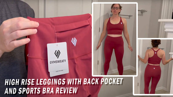 Finally Get A Pocket for My Iphone When Workout!! Pocket Leggings Review!