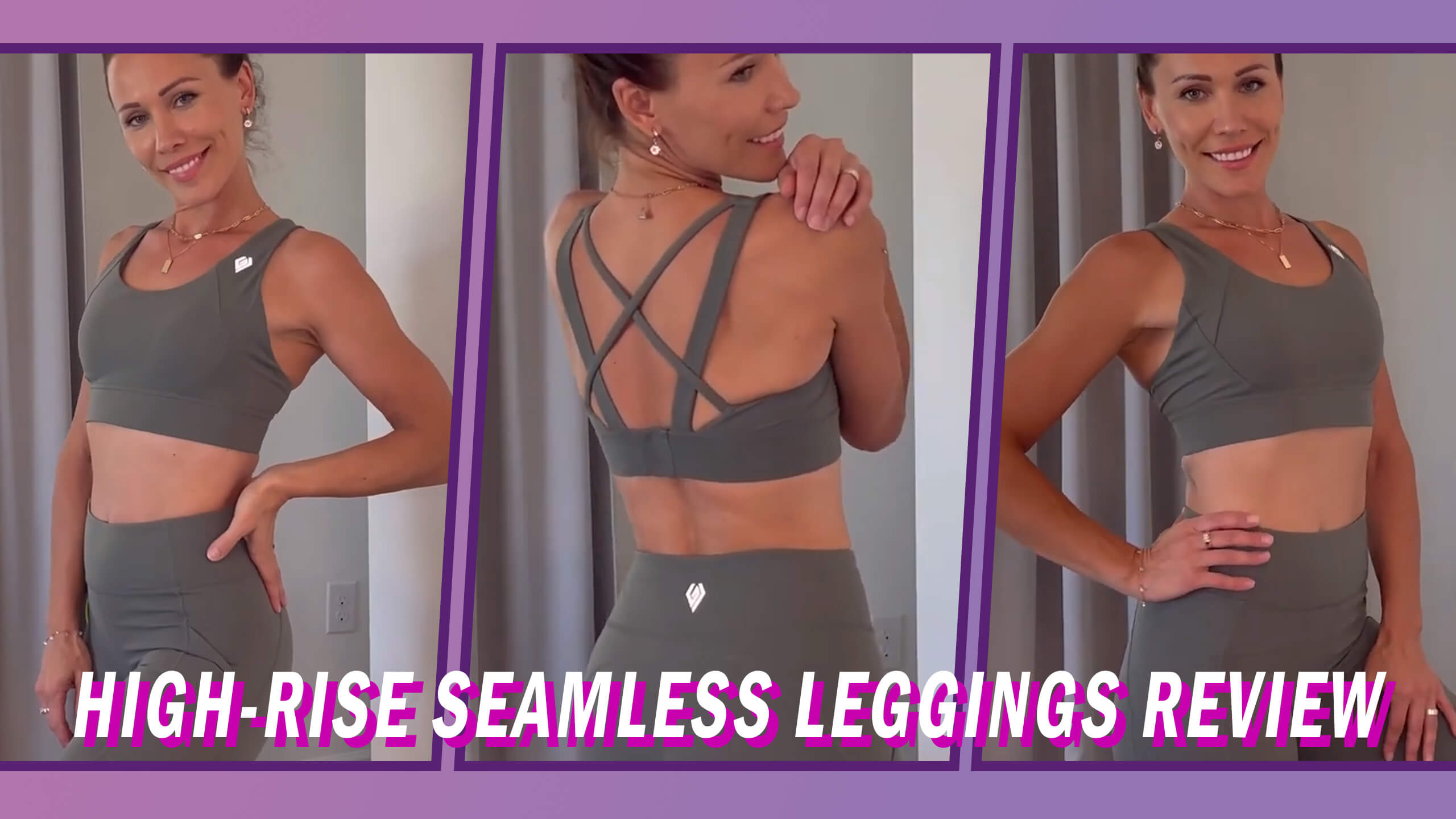 High Support Bra & No See Through Shorts Review! – Gymsweaty
