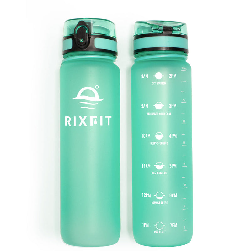 32oz Rixfit Water Bottle (Green)