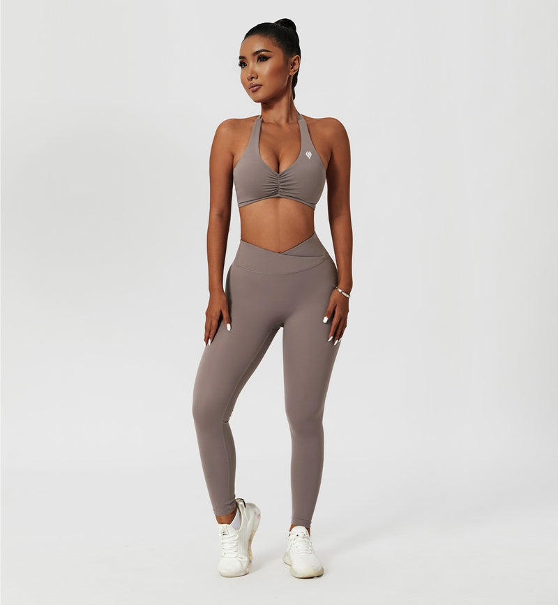 Crossover Scrunch Leggings