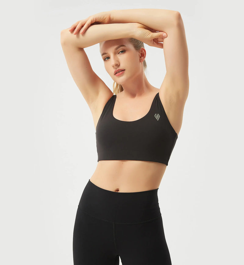 Adjustable U-shaped back Sports Bra