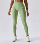 Air Flow Seamless Training Leggings-Celadon