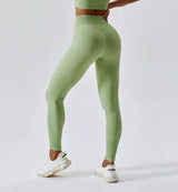 Air Flow Seamless Training Leggings-Celadon