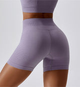 Air Flow Seamless Training Shorts-Lavender