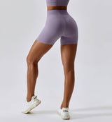 Air Flow Seamless Training Shorts-Lavender