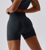 Air Flow Seamless Training Shorts-Shadow Gray
