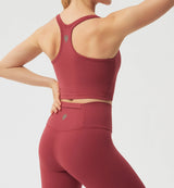 Breathable Medium Support Yoga Sports Bra