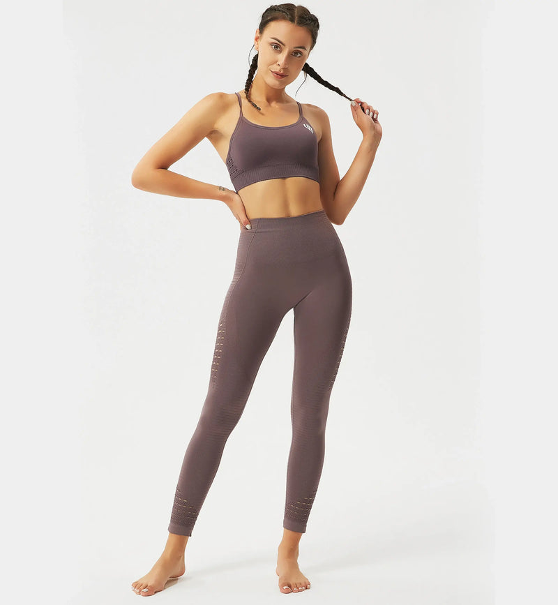 Brisk Like Me Mesh Seamless Leggings