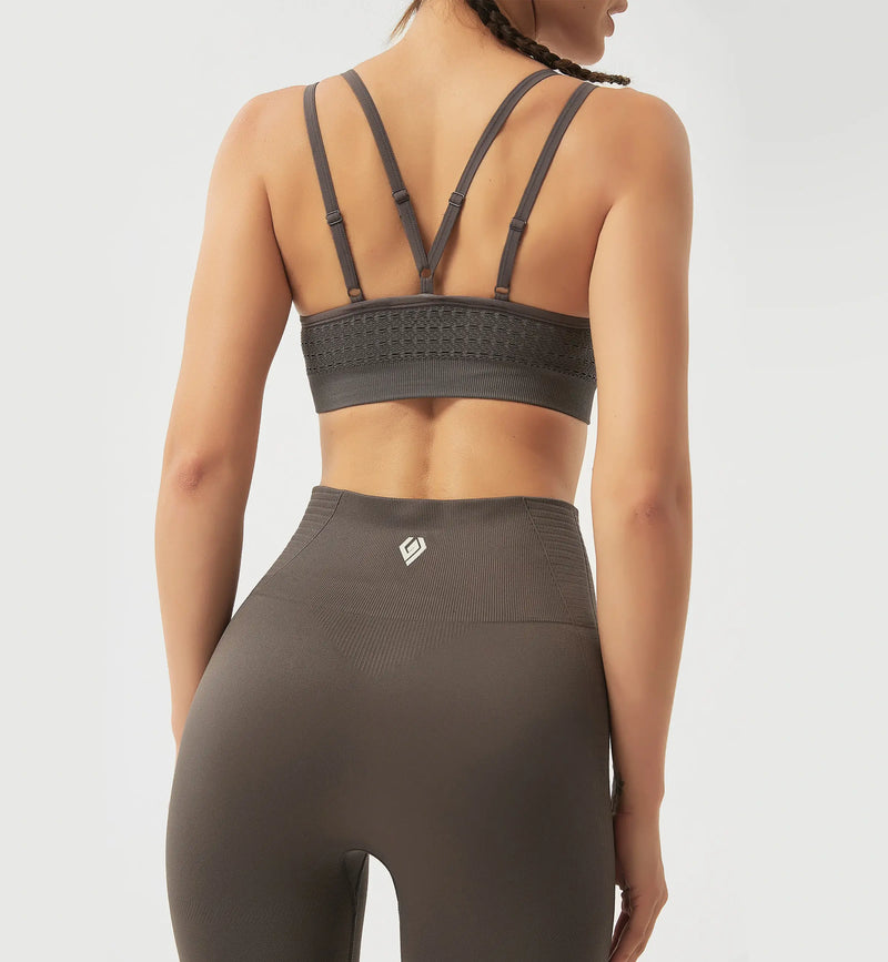 Brisk Like Me Medium Supportive Seamless Sports bra