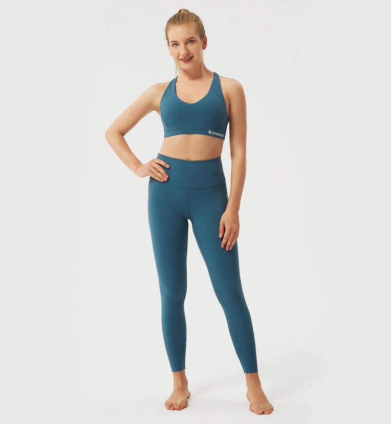 Brisk Like Me Sexy Back High Support Sports Bra