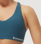 Brisk Like Me Sexy Back High Support Sports Bra
