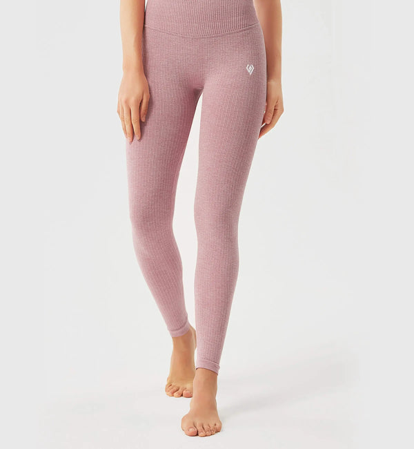 Butt Lifting Seamless Ribbed Leggings