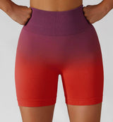 Ombre Scrunch Butt Lifting Seamless Shorts