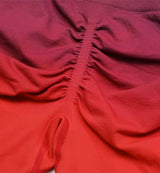 Ombre Scrunch Butt Lifting Seamless Shorts
