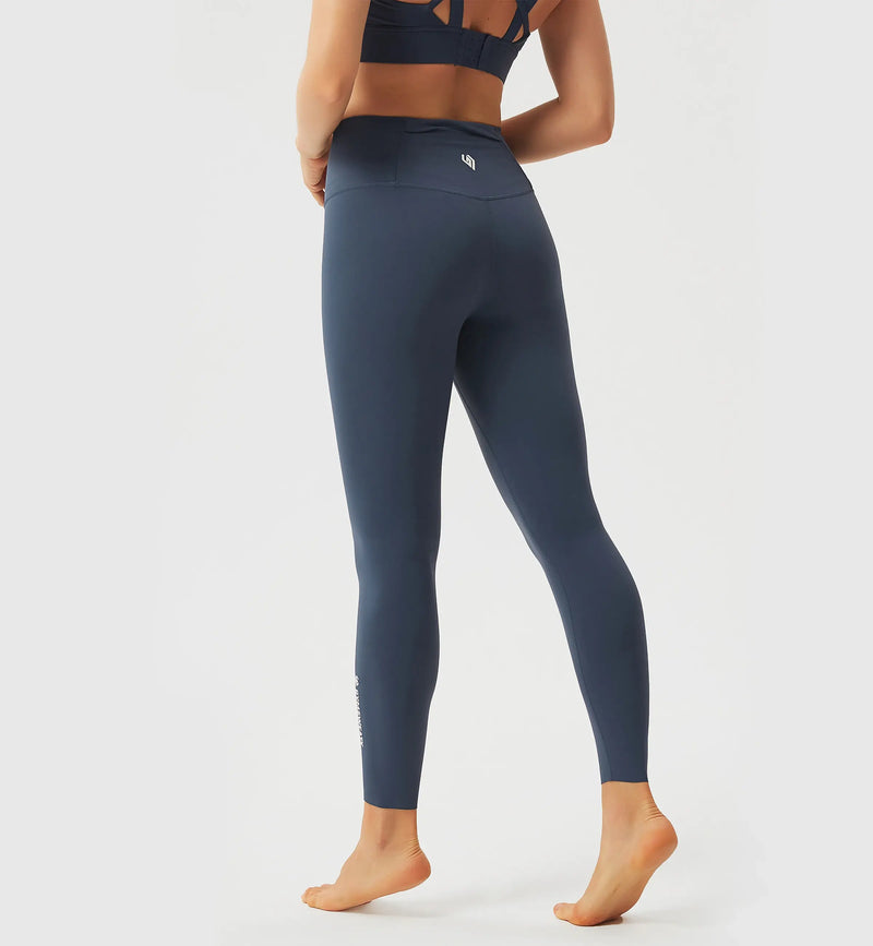 High Rise Leggings With Back Pocket