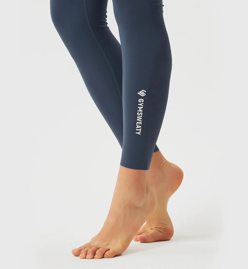 High Rise Leggings With Back Pocket