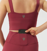 High Rise Leggings With Back Pocket