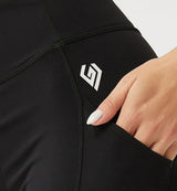 High Waisted Seamless Shorts With Pockets