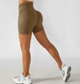 Mystery High-Waisted Scrunch Seamless Shorts