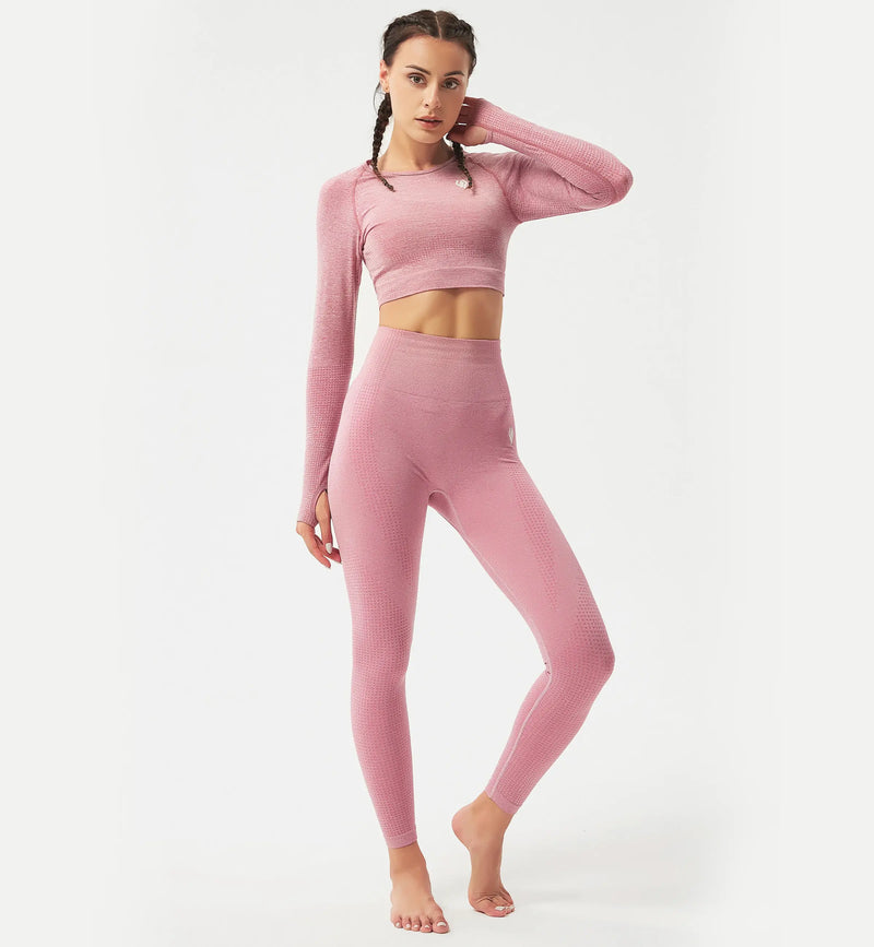 Nimble Fit Long Sleeve Crop Top