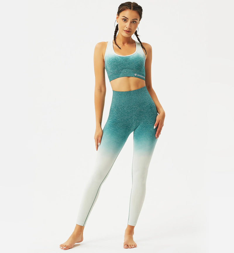 Ombre High Waisted Seamless Leggings