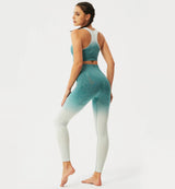 Ombre High Waisted Seamless Leggings