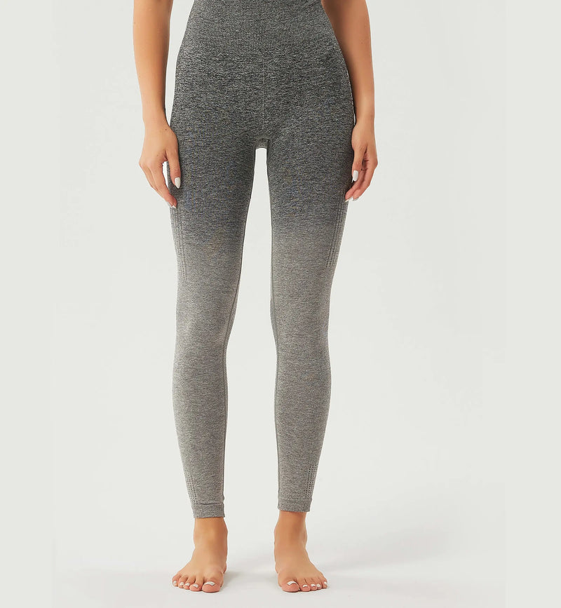 Ombre High Waisted Seamless Leggings