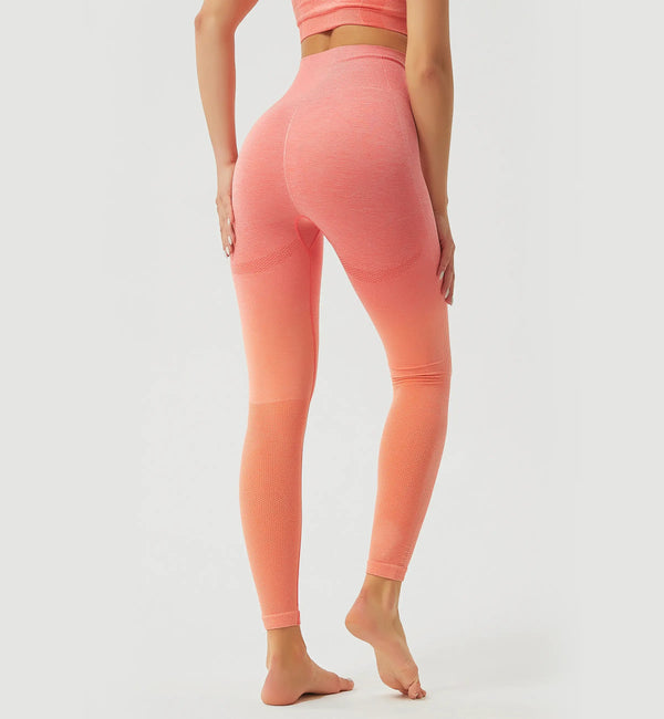 Ombre High Waisted Seamless Leggings