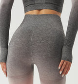 Ombre High Waisted Seamless Leggings