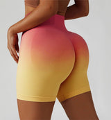 Ombre Butt Lifting Seamless Shorts