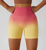 Ombre Butt Lifting Seamless Shorts