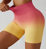 Ombre Butt Lifting Seamless Shorts