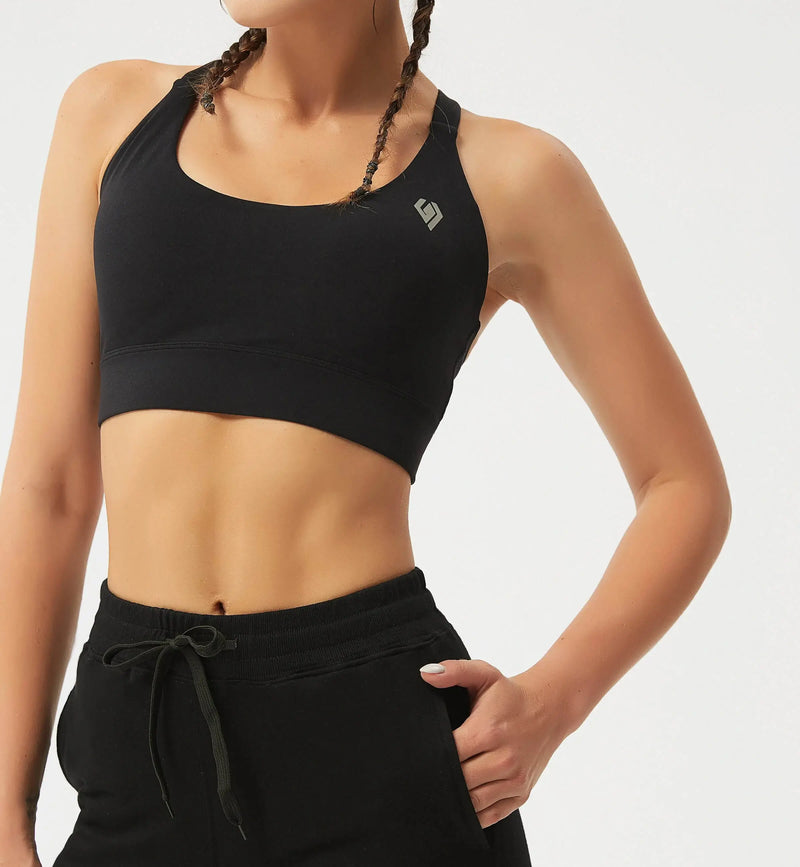 Sexy Back Adjustable High Support Sports Bra