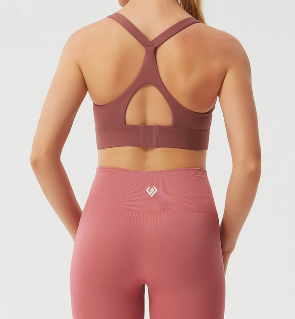 Sexy Back Adjustable High Support Sports Bra