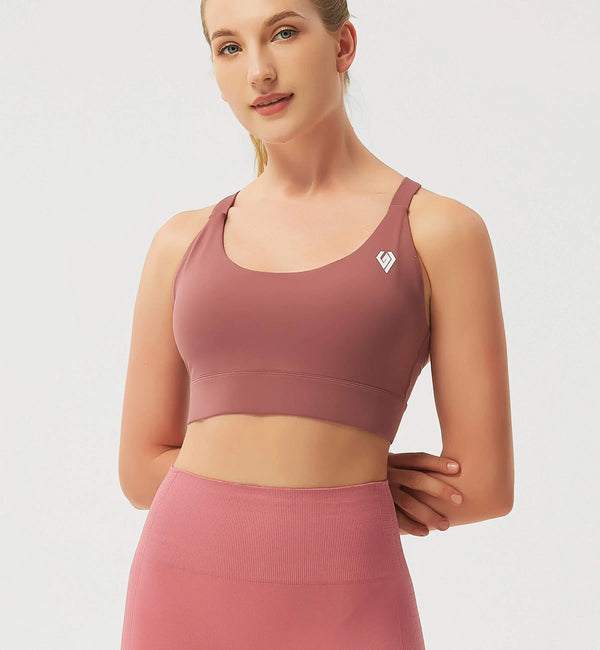 Sexy Back Adjustable High Support Sports Bra