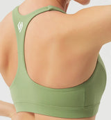 Brisk Like Me Sexy Back High Support Sports Bra