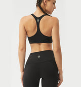 Brisk Like Me Sexy Back High Support Sports Bra