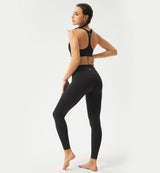 Brisk Like Me Wave-Edge Hem Leggings