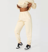 Sweats Joggers-Cream