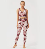 Tie Dye Blossom High Impact Sports Bra