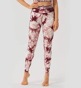 Tie Dye Blossom Seamless Leggings