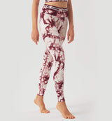 Tie Dye Blossom Seamless Leggings